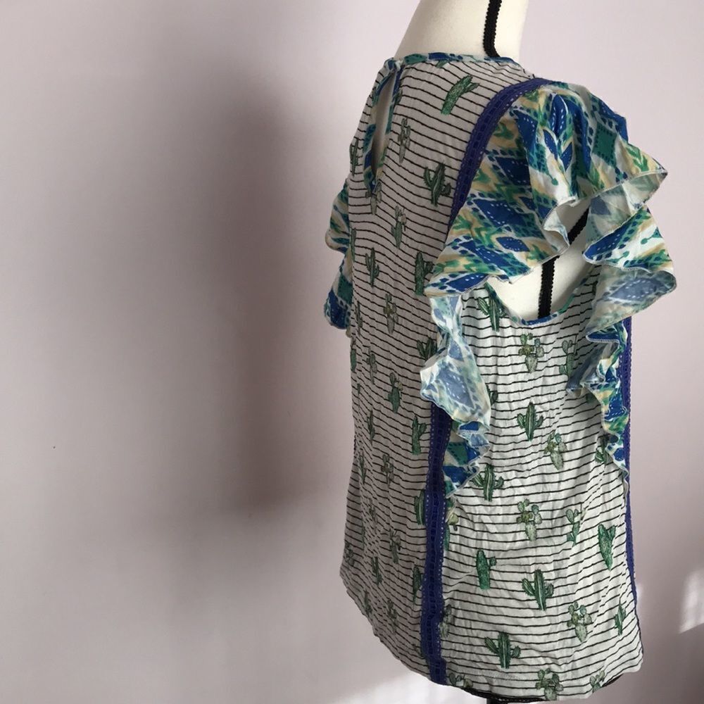 Anthropologie Conditions Apply Zofana Top size S - Picture 6 of 14